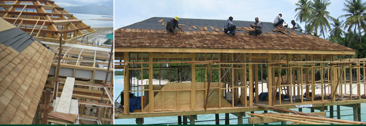 หลังคาไม้